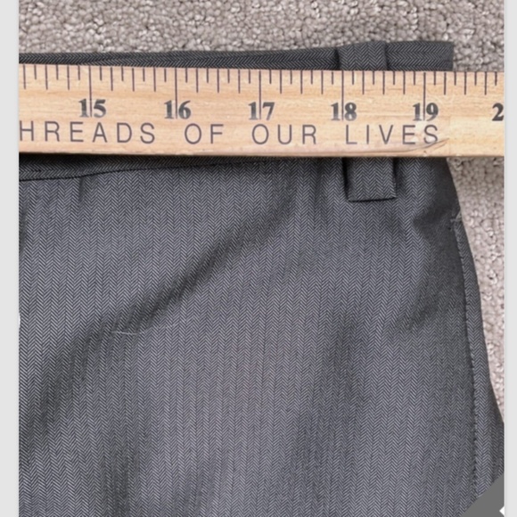 Mens 2pc Calvin Klein suit grey silver 42L excellent condition - Picture 11 of 16